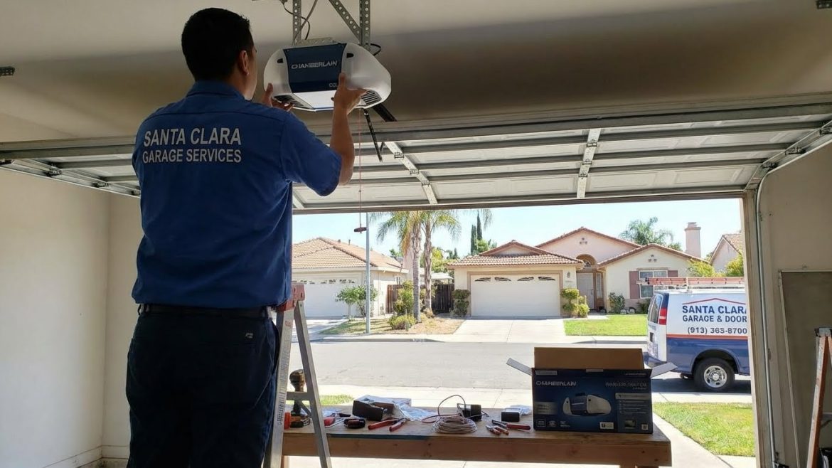 garage door opener installation Santa Clara